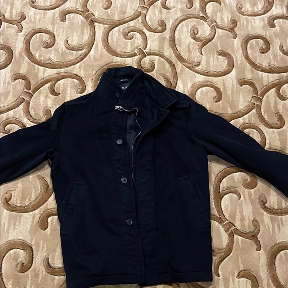 HUGO BOSS Wool and Cashmere Coat